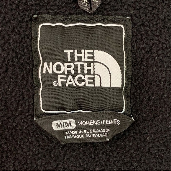 The North Face Polartec Women's Black Full Zip Fleece Hooded Jacket Size Medium - Picture 13 of 15